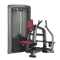 Máquina de remo sentado de grado comercial, equipo completo para entrenamiento de músculo dorsal longitudinal