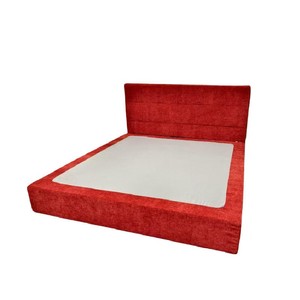 Set <span class=keywords><strong>Letto</strong></span> in Schiuma Comprimibile ad Alta Densità con Morbida Struttura, Testiera <span class=keywords><strong>a</strong></span> Parete con Velcro e Rivestimento Lavabile - Product Image 2