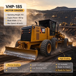 Motoniveladora CAT VHP-185 original usada, 185hp, máquina niveladora de carreteras en venta - Product Image 1