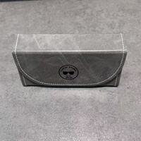 Étui rigide pour lunettes en cuir PU, style rétro, boîte à lunettes de soleil faite à la main, grande capacité, doublure en velours, étui à lunettes portable