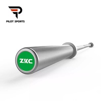 Barre de musculation certifiée IWF PILOTSPORTS, barre de compétition, barre d'entraînement professionnelle, barre technique pour hommes, femmes et enfants, alliage ZKC