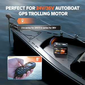 EU 미국 주식 <span class=keywords><strong>12V</strong></span> 100Ah BMS LiFePO4 스마트 APP 배터리 해양 트롤링 모터 RV 오프 그리드 캠핑 4P4S - Product Image 6