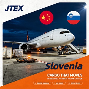 Agent d'expédition aérienne de Chine vers la Slovénie, service logistique porte-à-porte avec transit le plus rapide et protection complète - Product Image 1