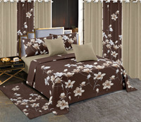 Ensembles de Literie 13 Pièces Sunny Textile Avec Rideaux Assortis, Lots de Housses de Couette en Gros pour le Commerce International