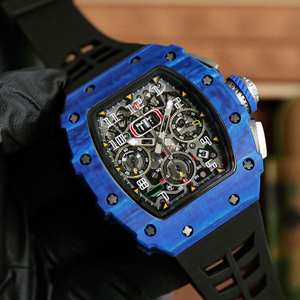 2026 New High Quality Luxury Men's Mechanical <b>Watch</b> Blue Case Mechanical <b>Watch</b> Designer Fashion <b>Watch</b> - Product Image 2