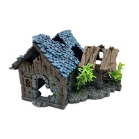 Résine artificielle, décoration aquarium Unique, fait main, de grotte, ornement de réservoir de poissons