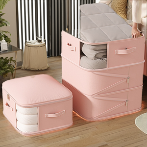 Sac de compression <span class=keywords><strong>sous</strong></span> <span class=keywords><strong>vide</strong></span> GREENSIDE grande capacité en tissu Oxford pour couettes et vêtements, transparent et anti-poussière, pour vestes et salon - Product Image 2