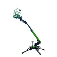 MORN 8m 10m 12m 14m 16m élévateur aérien hydraulique élévateur à flèche articulée remorquable remorque mobile nacelle élévatrice