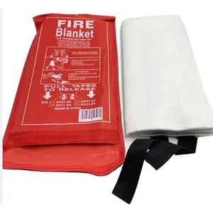 Persediaan produsen serat kaca pemadam api darurat selimut keselamatan api