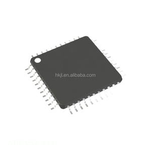 ชิ้นส่วนวงจรอิเล็กทรอนิกส์ AT89C52-24AI ฝัง44 TQFP - Product Image 1