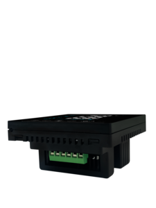 ホテルHVACシステム用スマート換気コントローラーRS485WIFIサーモスタット、大型LCDおよびブラックバックライトモダンデザイン - Product Image 5