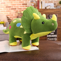 Peluche Dinosaure Bleu Personnalisé Adorable pour Enfants, Animal en Peluche Super Doux Certifié EN71, Taille 31-50cm, Unisexe, Anti-Stress, en PP