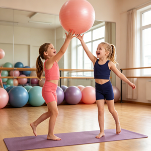 Fabricant professionnel d'ensembles d'entraînement pour filles, ensemble de vêtements de sport pour enfants avec logo personnalisé, débardeur et short anti-transpiration, faible MOQ - Product Image 2
