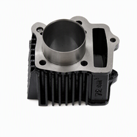 Kit cylindre à gros alésage 50 mm Honda C70 JH70, compatible avec Honda C70 JH70 Cubs, améliore les performances du moteur, joints de soupape inclus