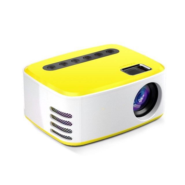 Mini Handheld Portable Projector 1080P Wired+Wireless Screen Share for Mobile Phone with Micro-USB for Power Bank