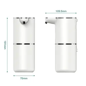 Treo tường/Countertop ABS pin-Powered tự động tay sanitizer bọt xà phòng máy rút cho hộ gia đình