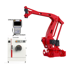 Bras robotique à 4 axes homologué CE, charge utile lourde de 180 kg, rayon d'action de 3,15 m, <span class=keywords><strong>robot</strong></span> articulé pour la manutention et le chargement industriels - Product Image 4