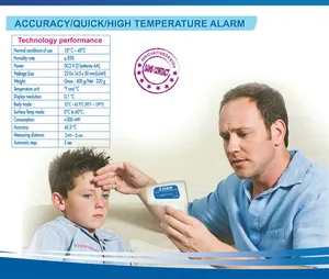 เครื่องวัดอุณหภูมิที่หน้าผากระบบอินฟราเรดทางการแพทย์,เทอร์โมมิเตอร์อิเล็กทรอนิกส์สำหรับเด็กผู้ใหญ่