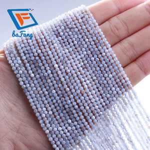 Bellissime Perle Sfaccettate Sciolte di Agata <span class=keywords><strong>Blu</strong></span> Naturale da 2mm, <span class=keywords><strong>Pietra</strong></span> di Agata <span class=keywords><strong>Viola</strong></span> per Accessori di Gioielleria, Vendita all'Ingrosso - Product Image 1