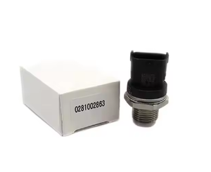 Sensores do carro novo 0281002863 Sensor de pressão do trilho do combustível para Cummins para Ford/Volvo/Renault/Dodge/fiat - Product Image 4