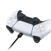 Ancreu Dobe Original Câble de chargement de données USB Type-C de 3 mètres pour PS5 /Nintendo Switch Voyant LED
