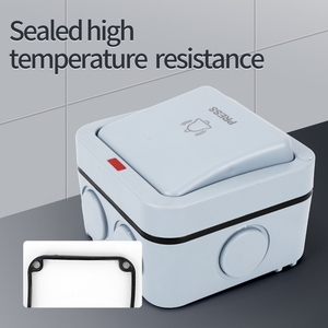 กริ่งประตูไฟฟ้า IP66 220V สำหรับภายนอกอาคาร กันน้ำ แบบมีสาย พร้อมเสียงดังแบบ Ding Dong สำหรับโรงแรม - Product Image 5