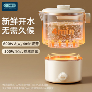 Hervidor Eléctrico Oidire de 600W, Ebullición en 4 Minutos, Apagado Automático, Portátil para Viajes - Product Image 1