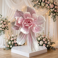 Décoration florale géante en papier pour mariages, maisons, événements et usines de décoration, personnalisable, OEM indépendant