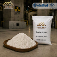 Sable de barite à haute densité, densité spécifique 4.2, à flux libre, pour plâtre anti-radiation et utilisation en salle de diagnostic médical