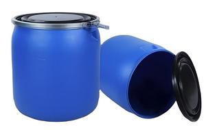<span class=keywords><strong>150L</strong></span> màu xanh HDPE mở-top có thể tái chế thực phẩm-lớp kín thân thiện với môi không độc hại Xô Nhựa cho sữa nước dầu bao bì thực phẩm - Product Image 3