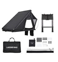 Tente de toit de camping triangulaire en aluminium imperméable pour 2 personnes, vente en gros