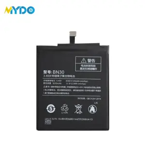 原装质量3030mAh手机电池适用于小米redmi 4A电池BN30