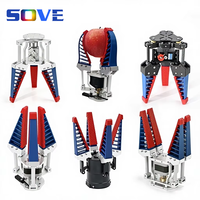 Pinza Robótica Eléctrica Flexible, Mano Biónica, Dedo Suave, Garra Adaptativa, Brazo Robótico, Endector de Brazo Robótico