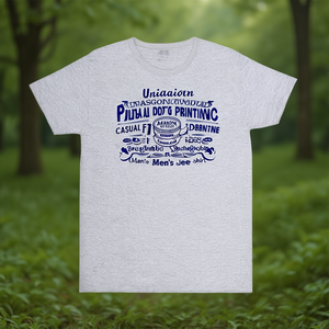 T-shirt unisexe 210GSM 100% coton, décontracté, impression DTF, respirant, durable, t-shirt pour homme - Product Image 3