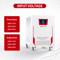 Stabilisateur de tension monophasé TND SCV 10 Kva 5KVA 220v 50hz 60HZ avec moteur servo