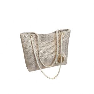 Grand sac de plage en tissu éponge à motif feuilles d'érable hawaïennes, grande capacité, pour femmes - Product Image 1