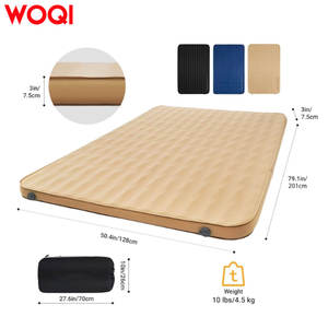 WOQI Tapis <span class=keywords><strong>de</strong></span> couchage imperméable ultra-épais en polyester TPU 3kg léger pour <span class=keywords><strong>2</strong></span> <span class=keywords><strong>personnes</strong></span> en plein air - Product Image 2