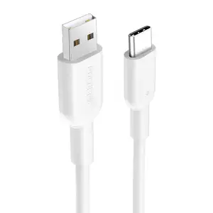 มุ่งเน้นอุปกรณ์เสริมมือถือประเภท C สาย USB Type-C ถึง USB-A 2.0ชาย USB C สายชาร์จความเร็วที่รวดเร็ว