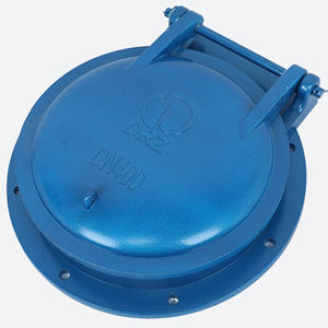 Válvula de retención de drenaje industrial SMC/<span class=keywords><strong>BMC</strong></span>/FRP tubo de drenaje compuesto válvula de compuerta de aleta de fibra de vidrio - Product Image 1