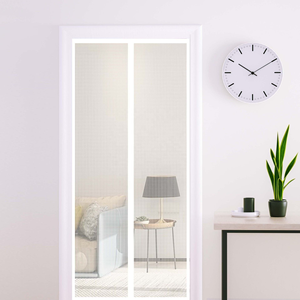 Cortina <span class=keywords><strong>Mosquitera</strong></span> Moderna <span class=keywords><strong>de</strong></span> Alta Calidad y Diseño Sencillo 2025, Cortina <span class=keywords><strong>para</strong></span> <span class=keywords><strong>Puerta</strong></span> <span class=keywords><strong>de</strong></span> Entrada, Malla <span class=keywords><strong>de</strong></span> Diamante, Separador con Tira Magnética - Product Image 2