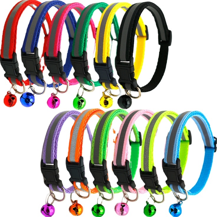 Manufactured LED Dog Collar Cheap Nylon