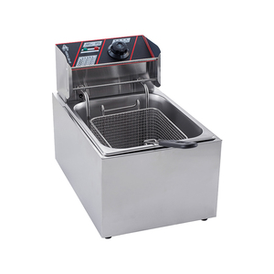 <span class=keywords><strong>Friteuse</strong></span> <span class=keywords><strong>professionnelle</strong></span> en acier inoxydable de <span class=keywords><strong>8</strong></span> <span class=keywords><strong>litres</strong></span> pour frites longues, beignets et gâteaux entiers, modèle français - Product Image 2