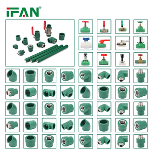 IFAN - Accesorios de Tubería de Plástico Verde con Inserto de Acero Inoxidable, Estándar Alemán PN25, para Suministro de Agua Fría y Caliente - Product Image 4