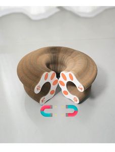 Customized <b>Patterns</b> Hot-selling Organ Cat Scratching Board Cat Toy with Bell Cat Nail Grinding - Product Image 5