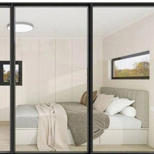 Casa Prefabricada Portátil <span class=keywords><strong>de</strong></span> Acero Ligero Impermeable Tipo Cápsula Apple, Mini Casa <span class=keywords><strong>para</strong></span> Acampar, Glamping, <span class=keywords><strong>Alquiler</strong></span> Vacacional, Ecológica - Product Image 4