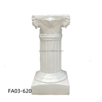 Colonne romaine artificielle moderne, clôture de jardin, pilier en pierre, décoration de sculpture pour mariage en plein air, cour, balcon