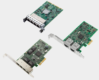 Carte réseau serveur Gigabit à quatre ports/RJ45 ST7484 PCIe X4 BCM5719 V2.0, vente chaude, directement de l'usine