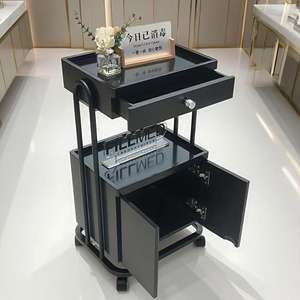 Chariot de Salon de Beauté Roulant 2025 L – Design Luxe, Chariot à Outils, Organisateur Moderne pour Manucure, Meuble de Salon sur Roues - Product Image 4