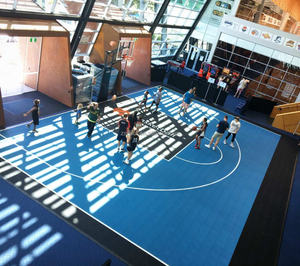 <span class=keywords><strong>Pintura</strong></span> <span class=keywords><strong>de</strong></span> suelo <span class=keywords><strong>de</strong></span> pista <span class=keywords><strong>de</strong></span> baloncesto, entrelazado, líneas deportivas <span class=keywords><strong>de</strong></span> superficie, pp - Product Image 6