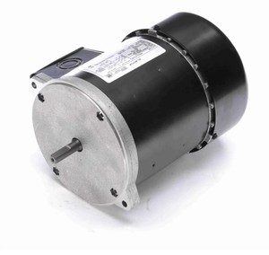 Motor de compresor de aire NEMA de alta eficiencia, monofásico, con eje helicoidal, estructura de acero laminado 215T, 1750 RPM, 208-230V, 10HP - Product Image 1